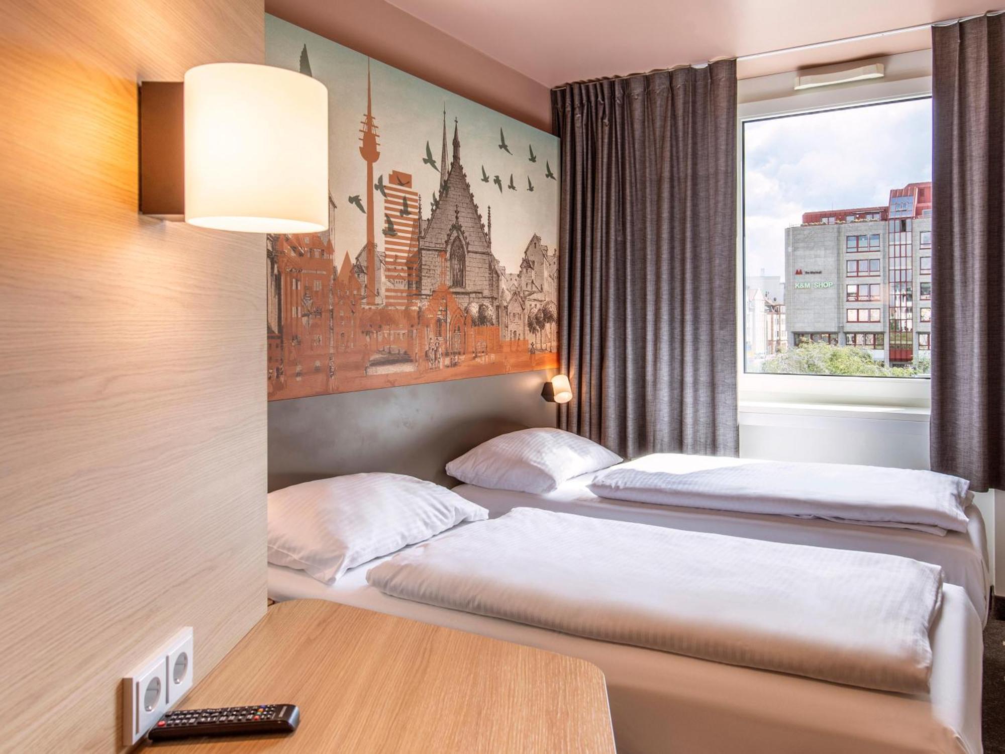 B&B Hotel Nuernberg-Hbf Exterior foto