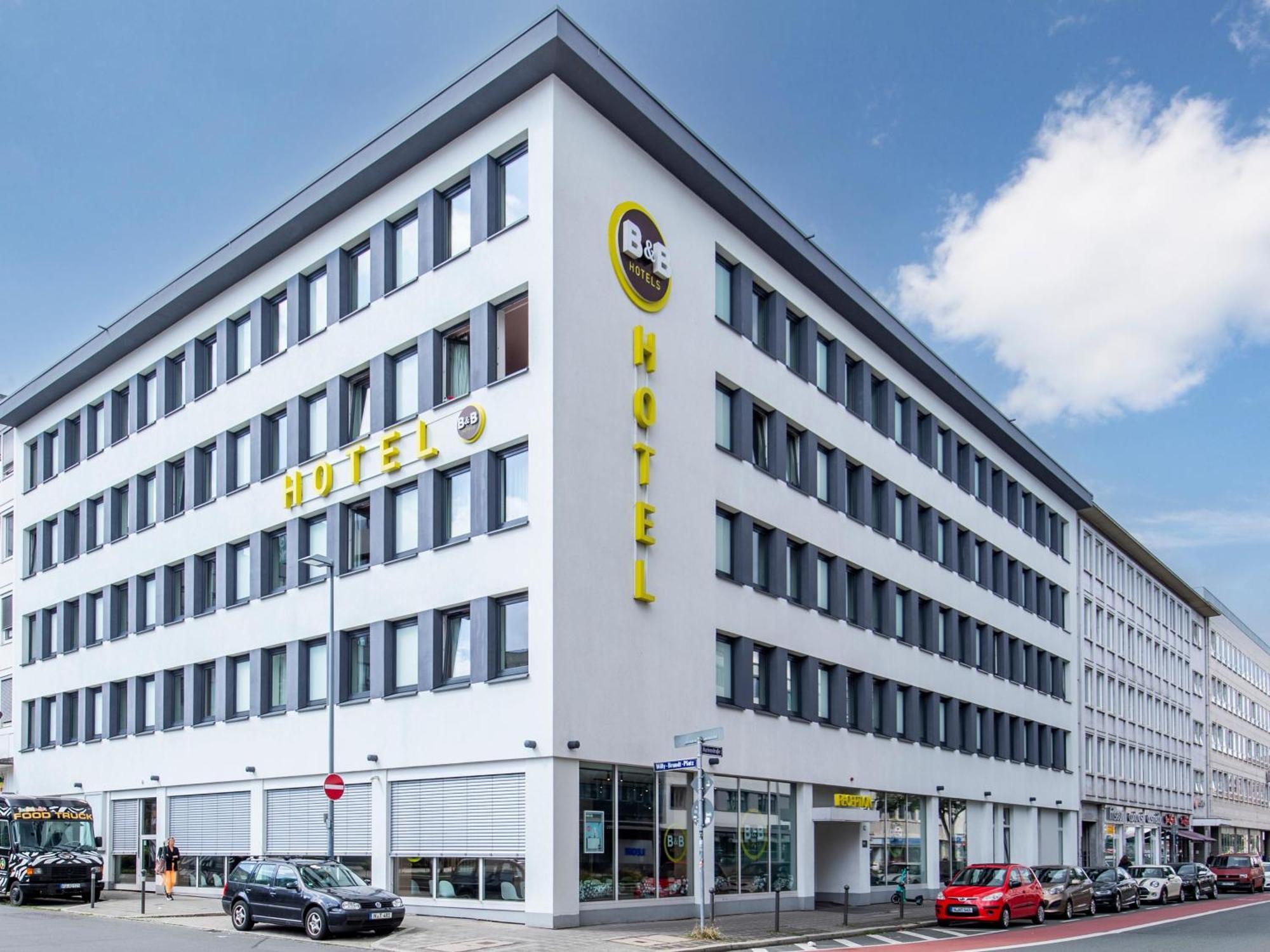 B&B Hotel Nuernberg-Hbf Exterior foto